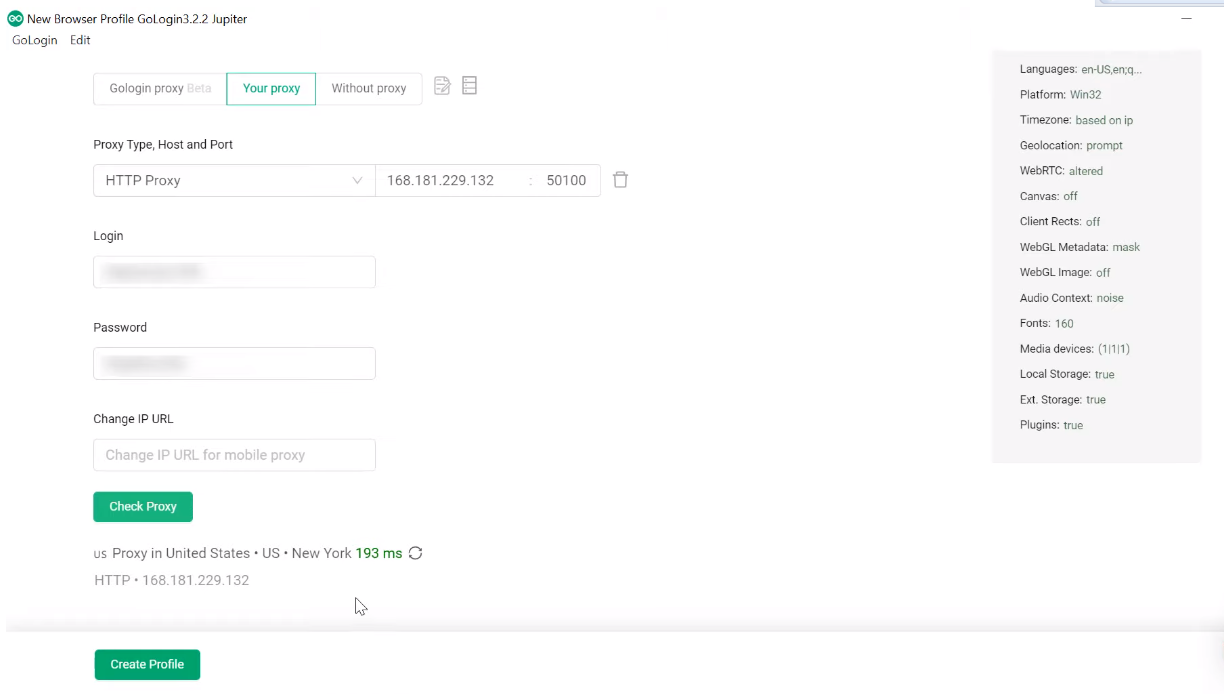 how to get proxy ip address