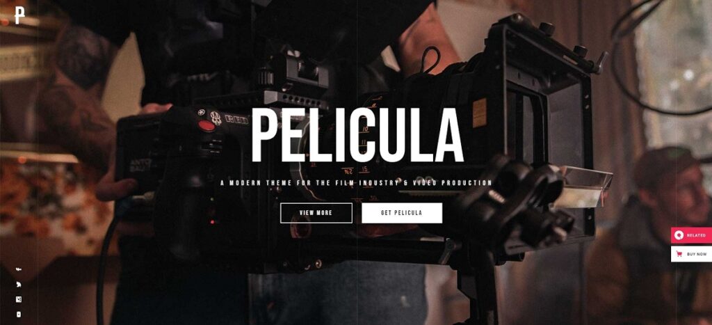 best wordpress themes for video production company