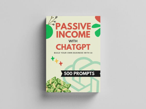passive income with chatgpt