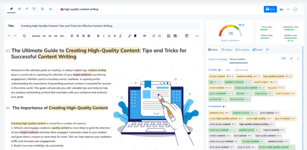 neuron writer vs surfer seo